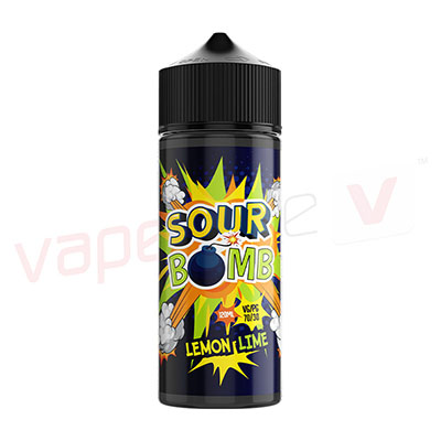 Sour Bomb Lemon Lime 120ml E-liquid