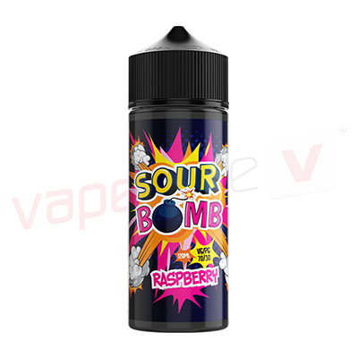 Sour Bomb Raspberry 120ml E-liquid