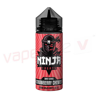 Strawberry Chewies  Sweet Series  by Ninja Treats 120ml E-Liquid