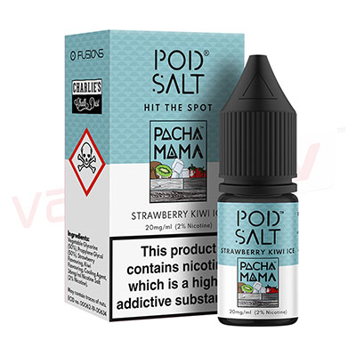 Box of 10 Strawberry Kiwi by Pod Salt 10ml E-liquid