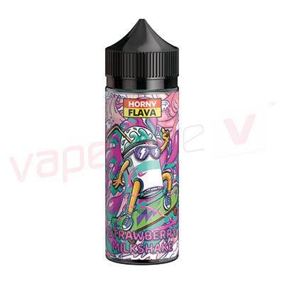 Strawberry Milkshake by Horny Flava 120ml E-Liquid