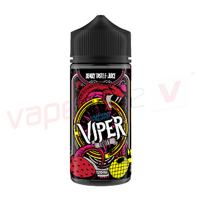 Strawberry Pineapple 120ml 0mg by Viper Fruity