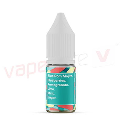 Box of 10 Supergood Blue Pom Mojito 10ml E-Liquid