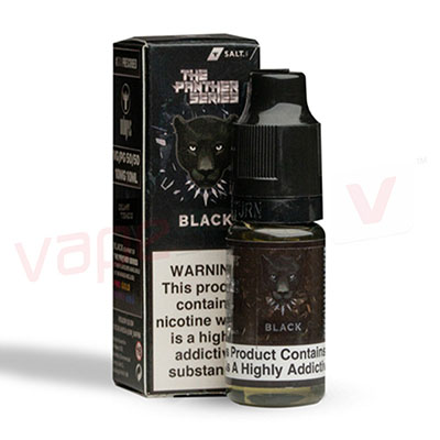 Box of 10 The Panther Series Black 10ml E-Liquid