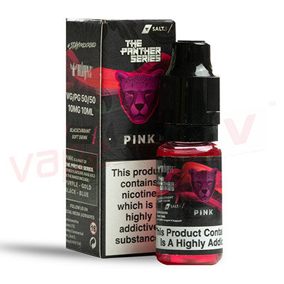 Box of 10 The Panther Series Pink 10ml E-Liquid