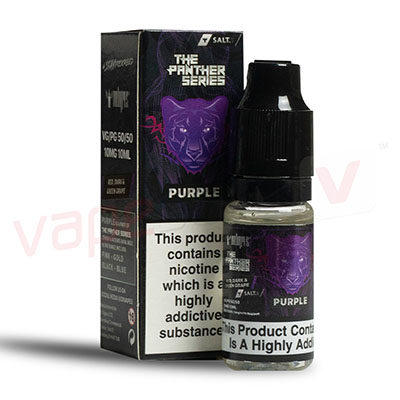 Box of 10 The Panther Series Purple 10ml E-Liquid