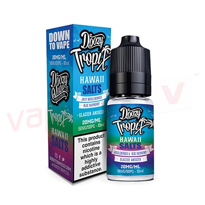 Box of 10 Tropix Salts Hawaii 10ml E-liquid