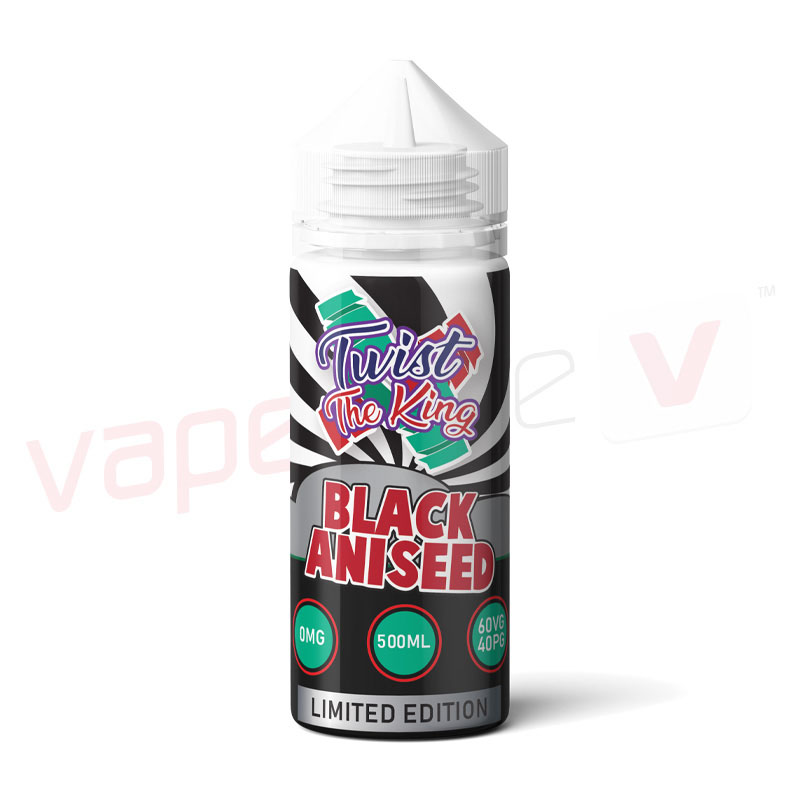 Twist The King Black Aniseed 500ml E-liquid