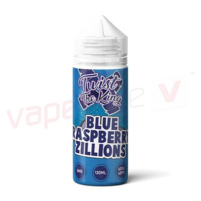 Twist The King Blue Raspberry Zillions  120ml E-liquid