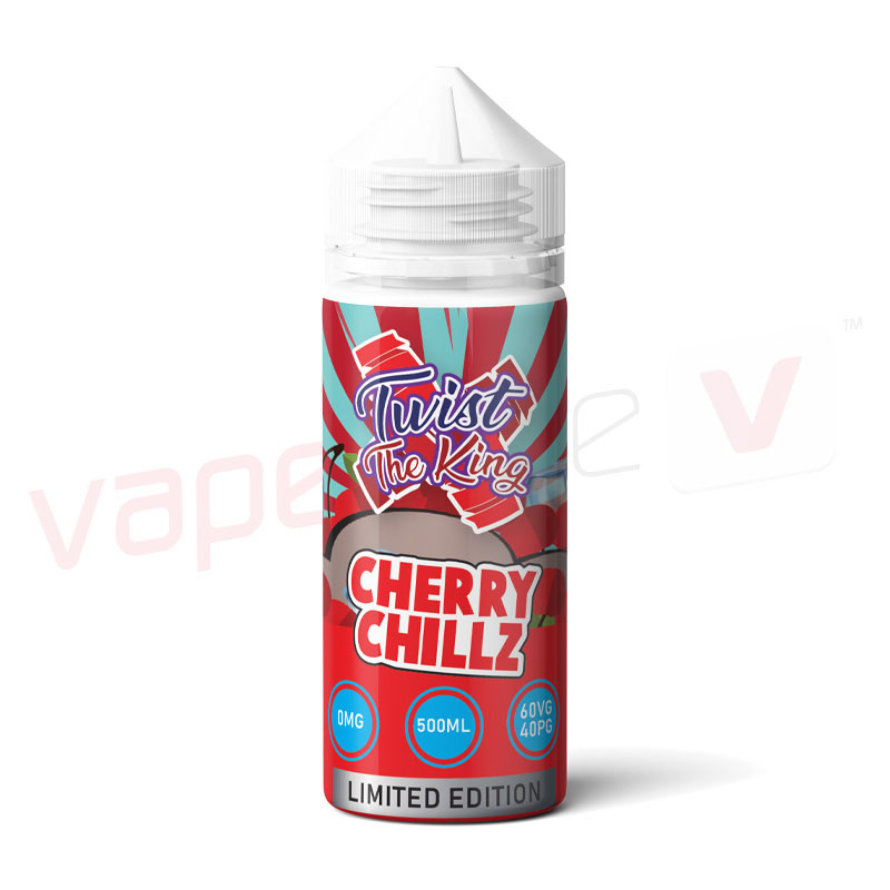 Twist The King Cherry Chillz 500ml E-liquid
