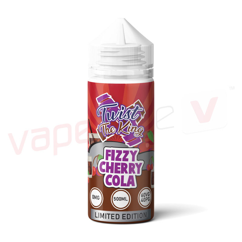 Twist The King Fizzy Cherry Cola 500ml E-liquid