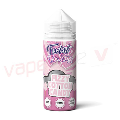 Twist The King Fizzy Cotton Candy 120ml E-liquid