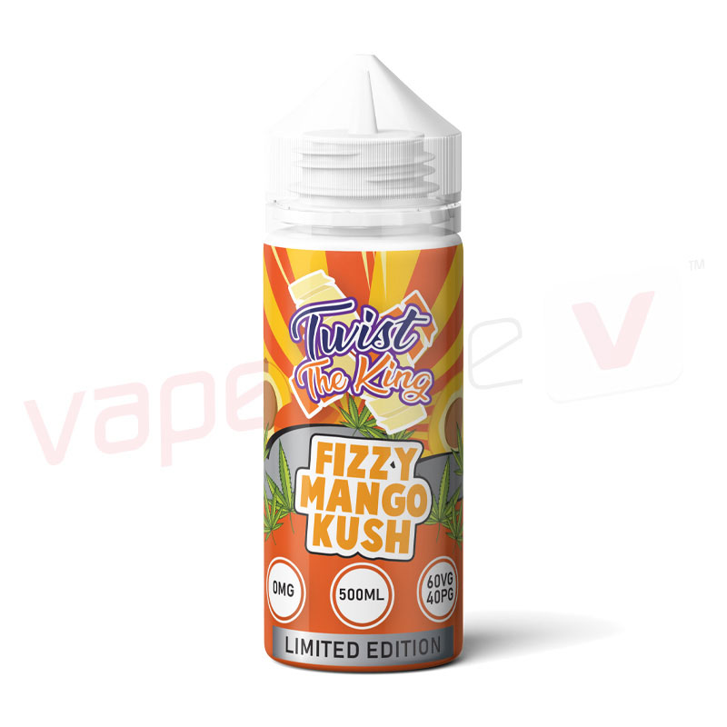 Twist The King Fizzy Mango Kush 500ml E-liquid