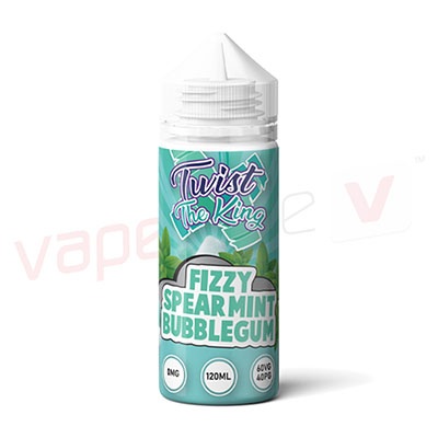 Twist The King Fizzy Spearmint Bubblegum 120ml E-liquid