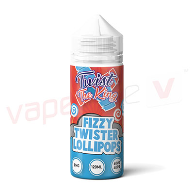 Twist The King Fizzy Twister Lollipops 120ml E-liquid