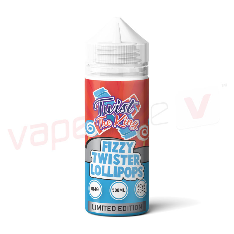 Twist The King Fizzy Twister Lollipops 500ml E-liquid