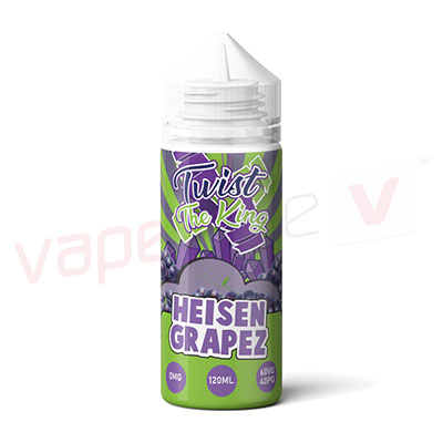 Twist The King Heisen Grapez 120ml 0mg E-Liquid