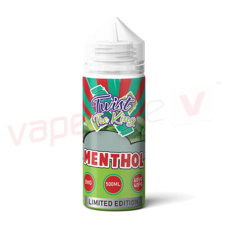 Twist The King Menthol 500ml E-liquid