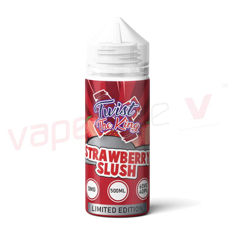 Twist The King Strawberry Slush 500ml E-liquid