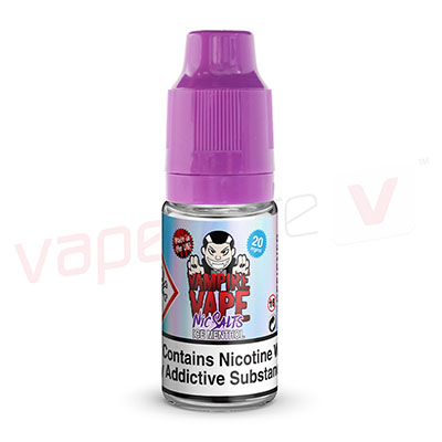 Box of 10 Ice Menthol By Vampire Vape 10ml Nic Salt
