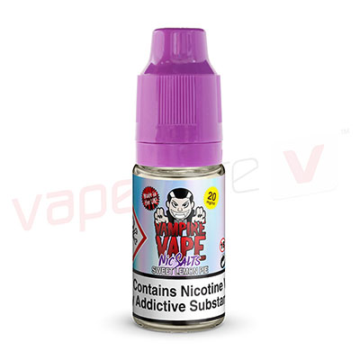 Box of 10 Sweet Lemon Pie By Vampire Vape 10ml Nic Salt