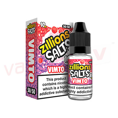 Box of 10 Vimto by Zillions 10ml
