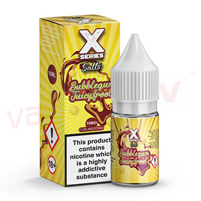 Box of 10 X Series Bubblegum Juicyfroot 10ml