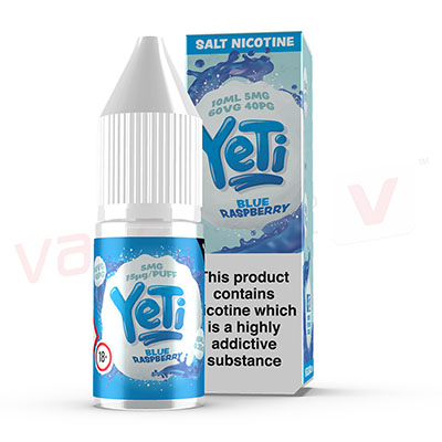 Box of 10 Yeti Blue Raspberry 10ml