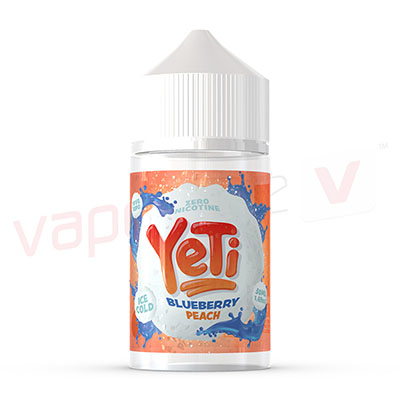 Yeti Blueberry Peach 50ml 0mg E-Liquid