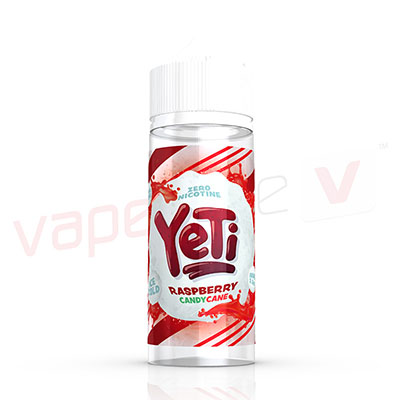 Yeti Raspberry Candy Cane 100ml E-Liquid