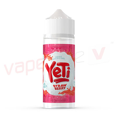 Yeti Strawberry 100ml 0mg E-Liquid