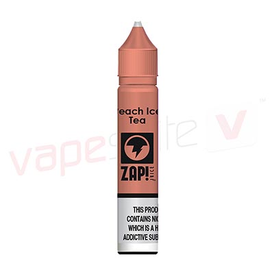 Box of 10 ZAP Juice Peach Ice Tea 10ml 50:50