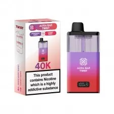 Aura Bar Twist 40K Puffs Prefilled Vape Kit