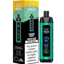 Al Fakher Crown Bar 8000 Pro Prefilled Vape Kit