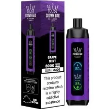 Al Fakher Crown Bar 8000 Pro Prefilled Vape Kit