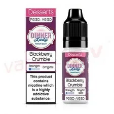 Dinner Lady Desserts Blackberry Crumble 10ml E-Liquid