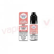 Dinner Lady Salts Strawberry Coconut 10ml High VG