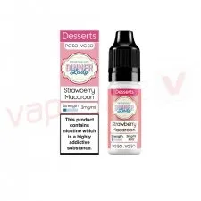 Dinner Lady Desserts Strawberry Macaroon 10ml High VG