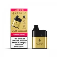 Gold Bar Apollo 20K Puffs Prefilled Vape Kit