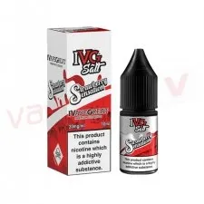 Box of 10 IVG Strawberry Sensation 10ml Nic Salt E-liquid