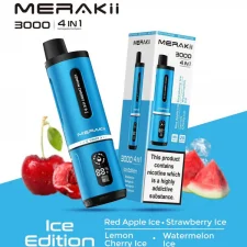 Merakii 3000 Puffs 4 in 1 Prefilled Vape Kit
