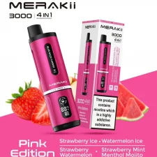Merakii 3000 Puffs 4 in 1 Prefilled Vape Kit