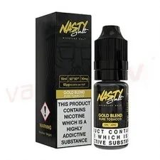 Box of 10 Nasty Salt Gold Blend