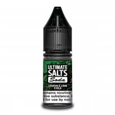 Box of 10 Ultimate Salts Soda 10ml Nic Salts E-liquid