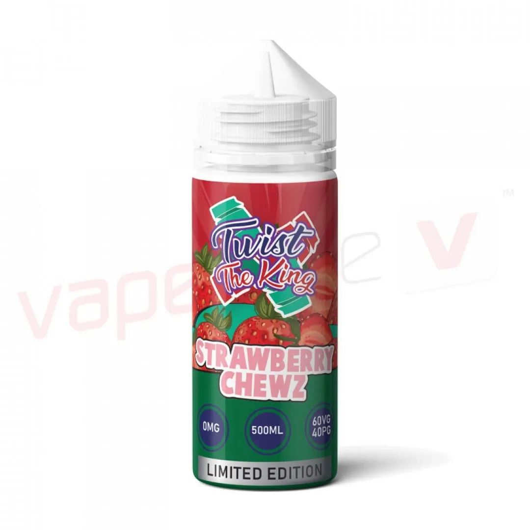 Twist The King Strawberry Chewz 500ml E-liquid