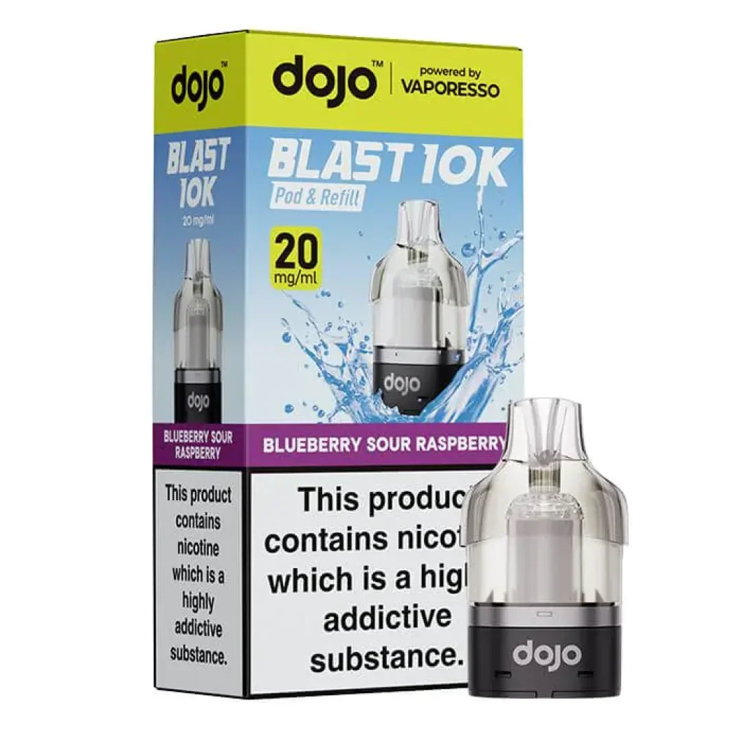 Vapooresso Dojo Blast 10K Puffs Prefilled Pod