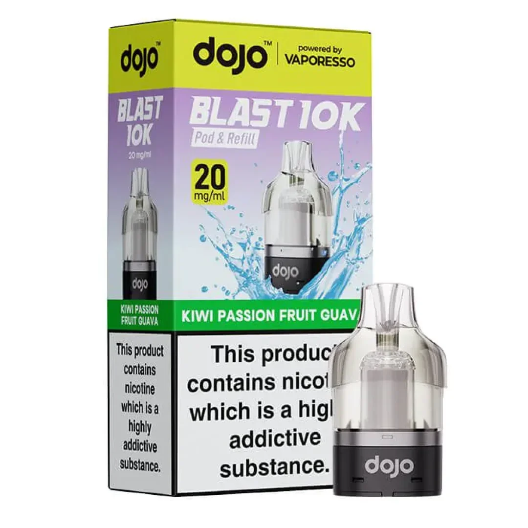 Vapooresso Dojo Blast 10K Puffs Prefilled Pod