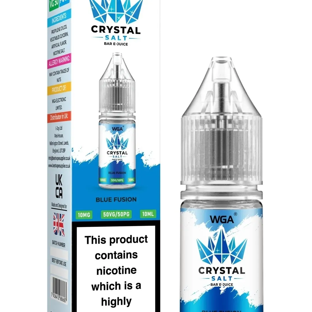 WGA Crystal Salt Bar E-Juice 10ml Nic Salts