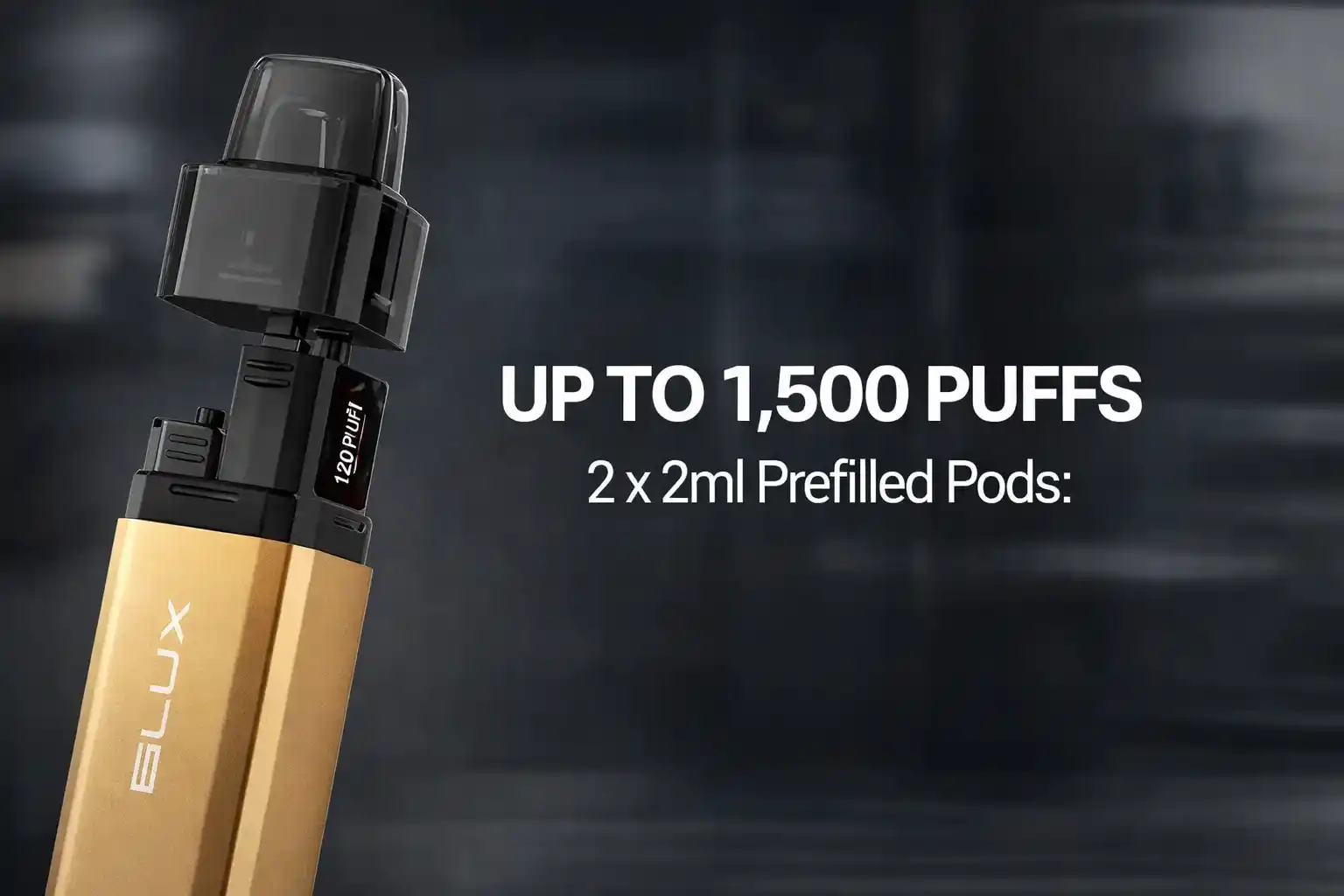 elux legend 1500 2in1 puffs