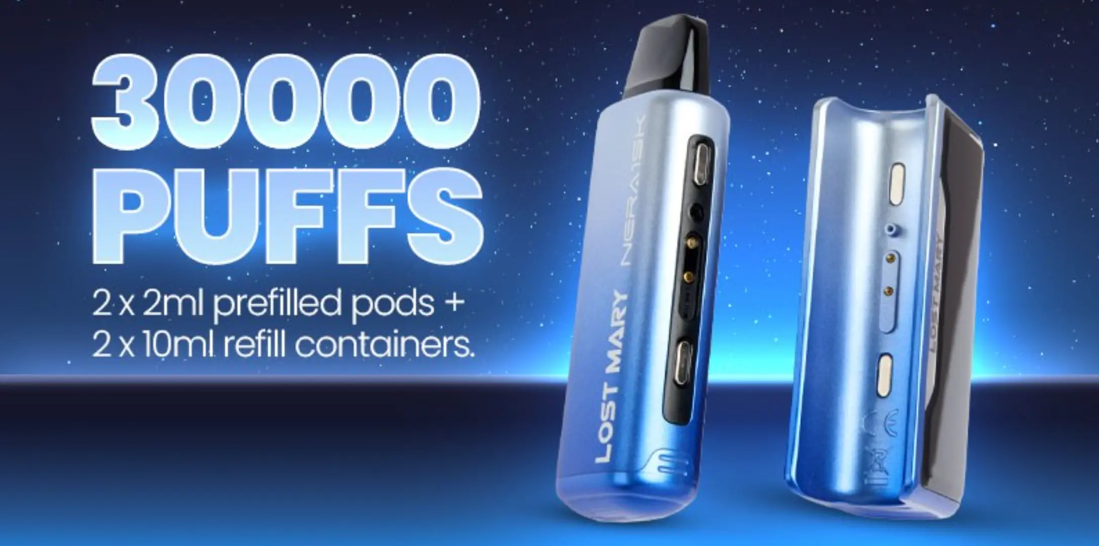 Lost Mary Nera 30K Fullview Prefilled Vape kit